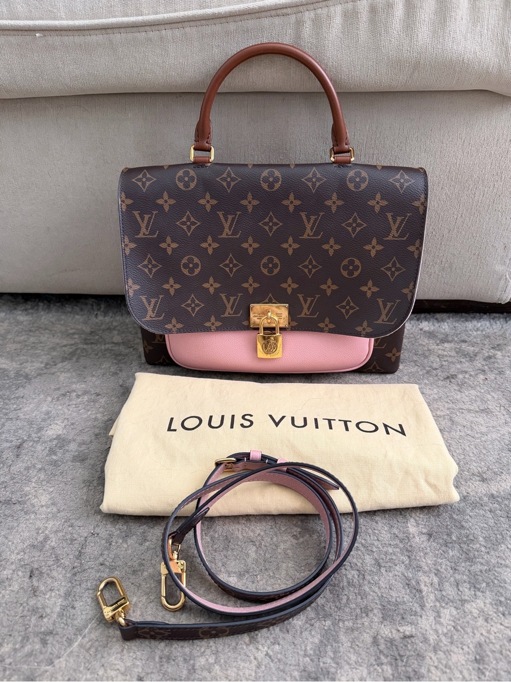 Louis Vuitton LV Monogram Marignan Bag